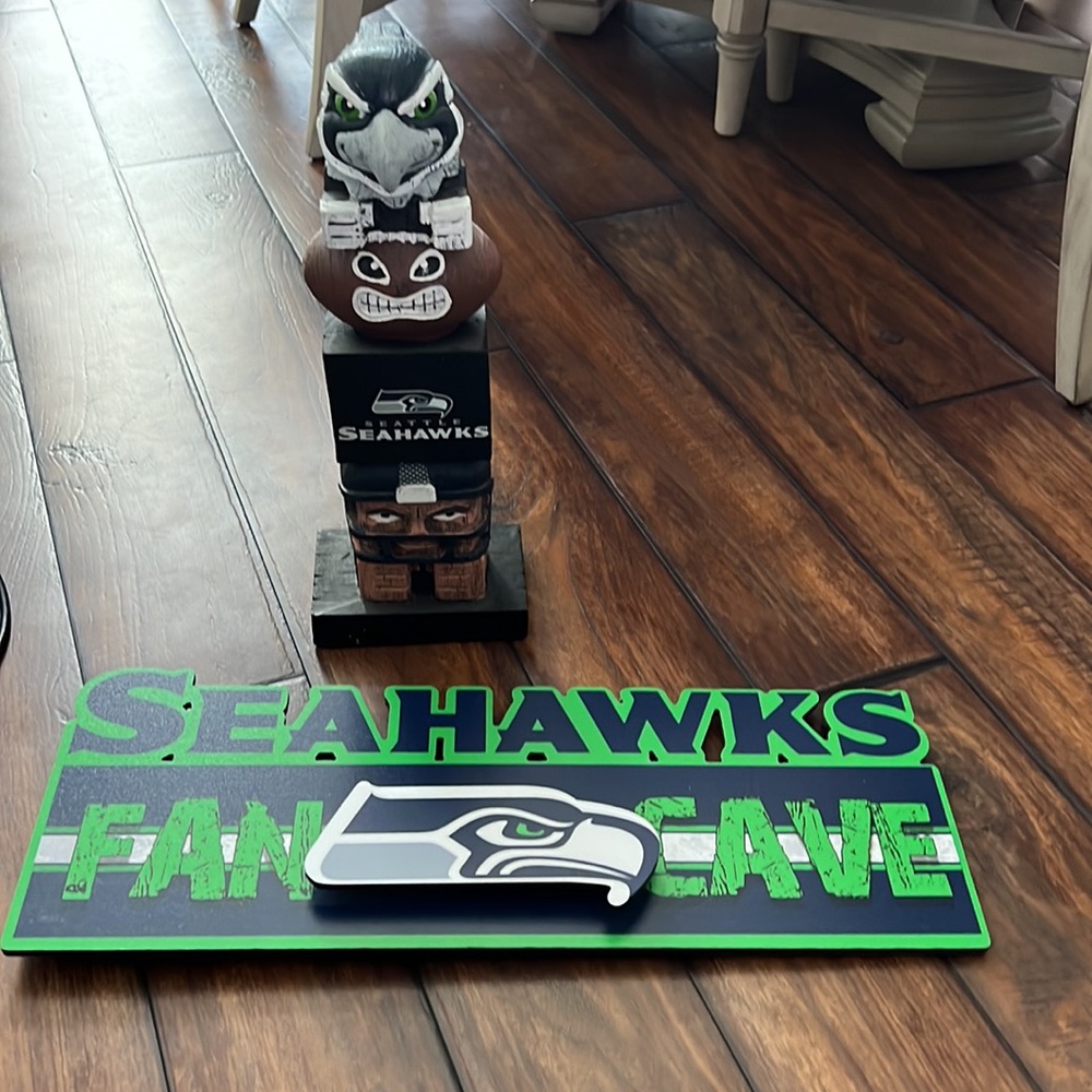 Seattle Seahawks decor